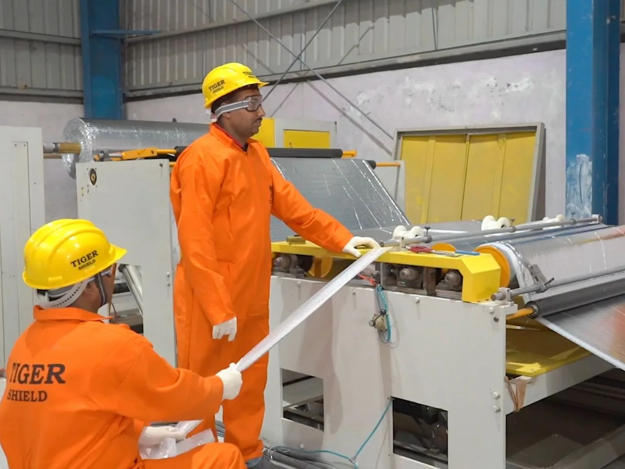 TigerShield bubble insulation manufacturing process production facility Faridabad India