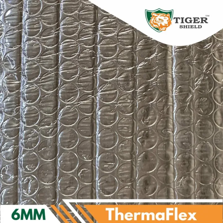 TigerShield ThermaFlex 6mm air bubble insulation sheet factory shed India